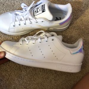 Adidas Stan smith holo sneakers 5 in kids womens 7